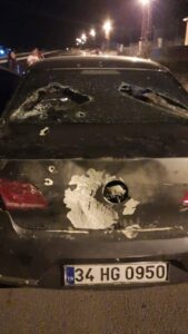 Şanlıurfa’da araca silahlı saldırı