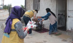 Şanlıurfa’da Dezavantajlı anneler de unutulmadı