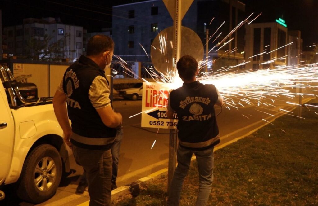 Şanlıurfa’da görüntü kirliliğine geçit verilmiyor