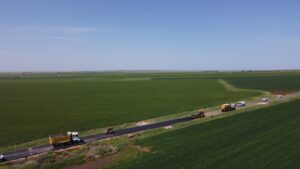 Siverek’te yol çalışmaları tamamlanıyor