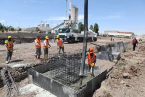 Şanlıurfa’da 400 kişiye istihdam sağlayacak tekstil fabrikasının temeli atıldı