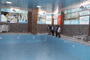 Haliliye’de yüzme havuzu çalışmaları devam ediyor