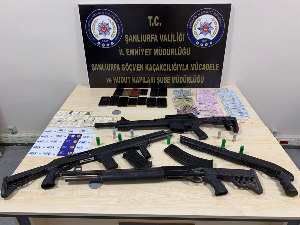 Şanlıurfa’da göçmen kaçakçılığı operasyonu