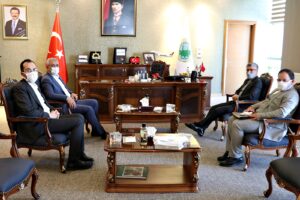 Başkonsolos Sajad Soltanzadeh’ten Başkan Peltek’e ziyaret