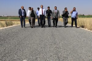 Akçakale’de kırsal bölgelere yakışır yollar yapılıyor