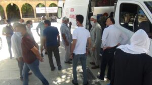 Balıklıgöl’de mobil aşı uygulamasına yoğun ilgi