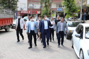 Başkan Canpolat yerinde çözümler için sahada