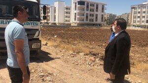 Canpolat, yol ve park çalışmalarını inceledi