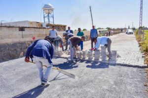 Ceylanpınar kırsalında yüzler gülüyor