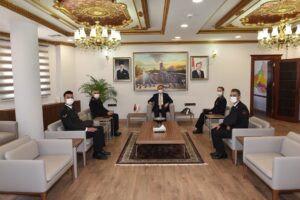 Jandarma Komutanlığı’ndan Vali Erin’e ziyaret