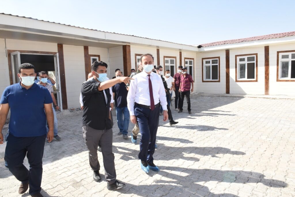 Şanlıurfa Valisi Erin, Telabyad’daki çalışmaları inceledi