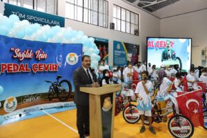 Şanlıurfa’da 100 öğrenciye bisiklet