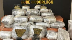 Şanlıurfa’da 125 kilogram esrar maddesi ele geçirildi
