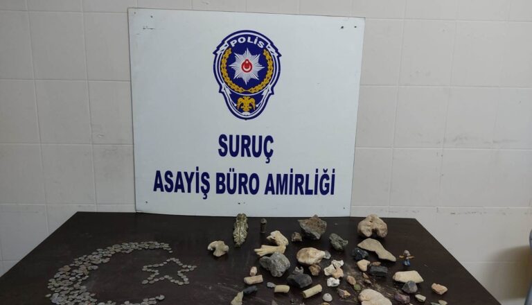 Şanlıurfa’da 393 adet tarihi eser ele geçirildi