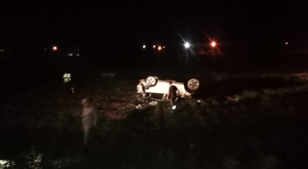 Şanlıurfa’da Devrilen otomobilin içerisindeki 14 yaşındaki çocuk öldü