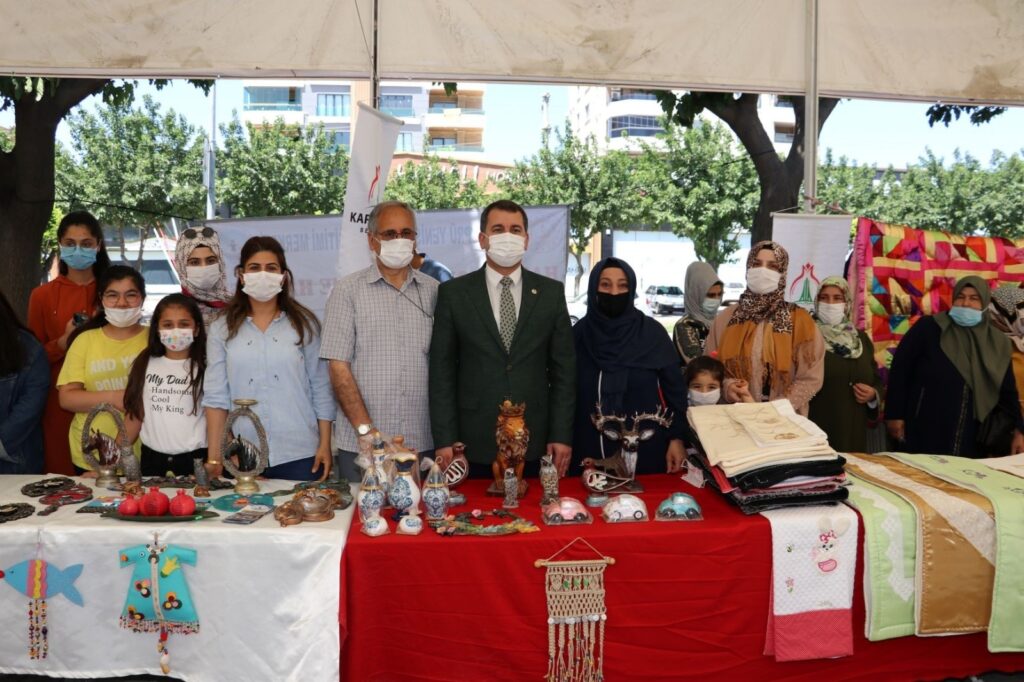 Şanlıurfa’da Kadın kursiyerlerin ürünleri sergilendi
