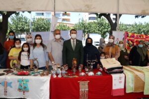 Şanlıurfa’da Kadın kursiyerlerin ürünleri sergilendi