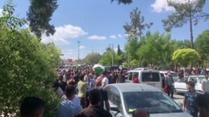 Şanlıurfa’da Kazada ölen kardeşler ağıtlarla defnedildi