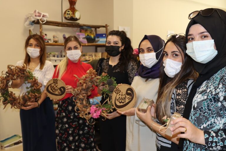 Şanlıurfa’da Organik tasarımlar kadınların elinde hayat buluyor