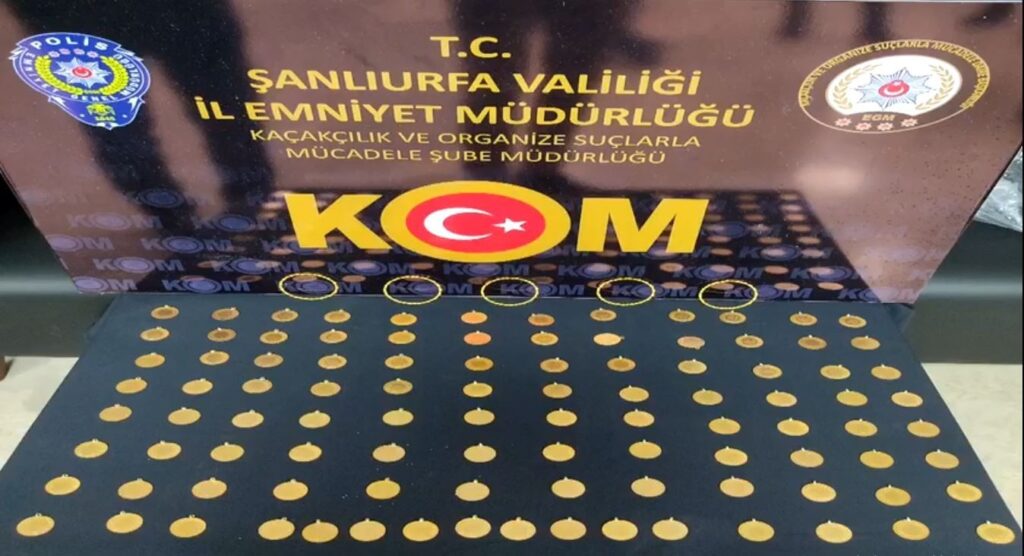 Şanlıurfa’da Sahte altın operasyonunda 5 tutuklama