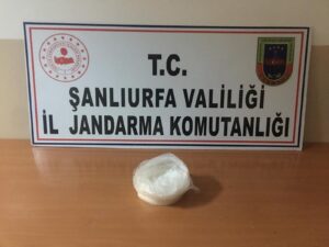 Şanlıurfa’da uyuşturucu operasyonunda bir tutuklama