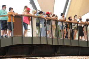 Göbeklitepe’de ziyaretçi yoğunluğu yaşanıyor