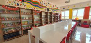 Şanlıurfa’da bir grup öğretmen sosyal medyadan düzenledikleri kampanyayla okullarına kütüphane kazandırdı