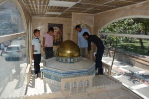 Mescid-i Aksa maketinin yer aldığı “Minia Kudüs” tırı Şanlıurfa’da