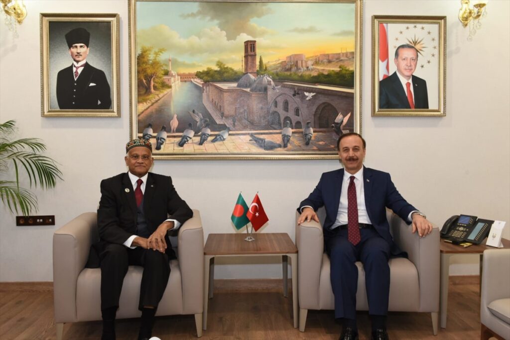 Bangladeş Halk Cumhuriyeti’nin Ankara Büyükelçisi Mannan Şanlıurfa’da