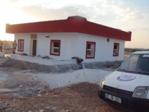 Şanlıurfa’da ihtiyaç sahibi aileye yeni ev yapıldı