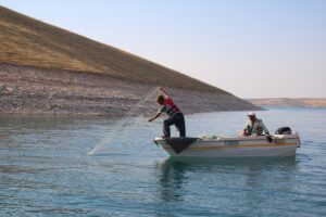Şanlıurfa’da balıkçılara destek