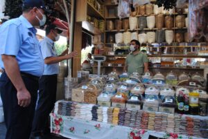 Şanlıurfa’da Balıklıgöl Yerleşkesi’nde denetim gerçekleştirildi