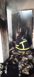 Siverek’te ev yangını hasara neden oldu