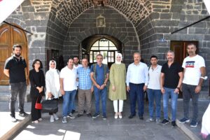 Siverek Belediye Başkan Ayşe Çakmak, basın mensuplarıyla bir araya geldi