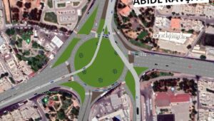 Abide kavşağında trafiği rahatlatacak proje