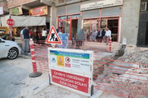 Eyyübiye’de doğalgaz çalışmaları aralıksız sürüyor