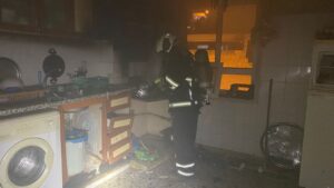 Haliliye’de evde çıkan yangın maddi hasara neden oldu