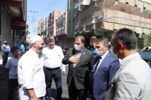 Başkan Canpolat, Asfalt çalışmalarını inceledi