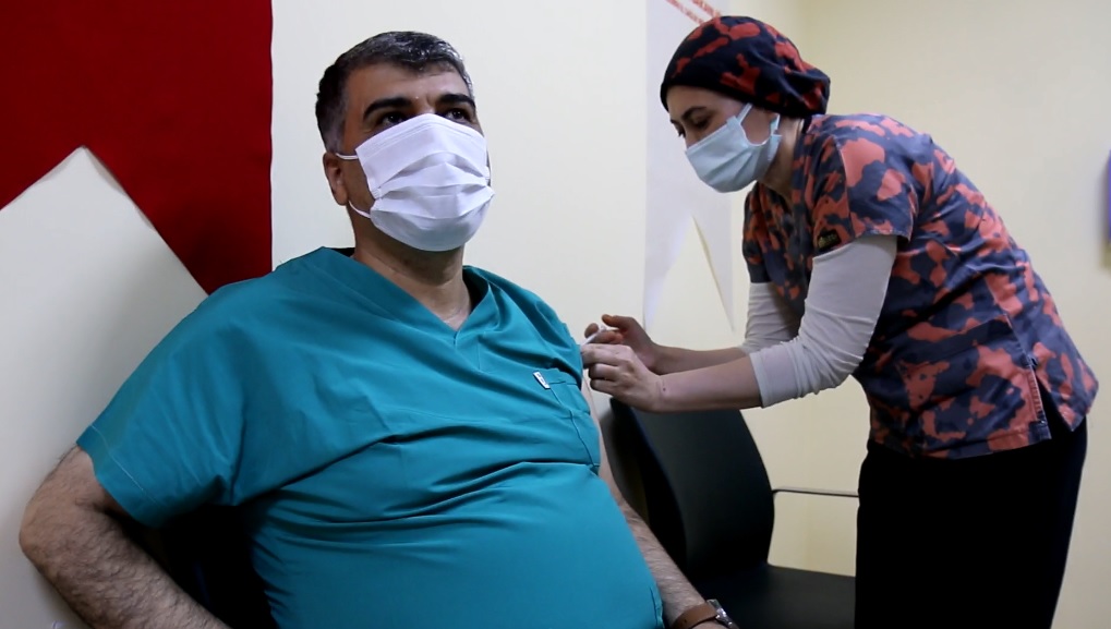Şanlıurfa’da 3. doz aşılama başladı