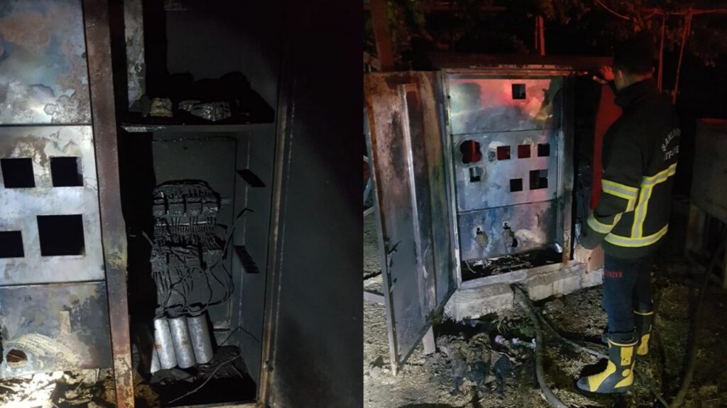 Şanlıurfa’da trafoda çıkan yangın söndürüldü