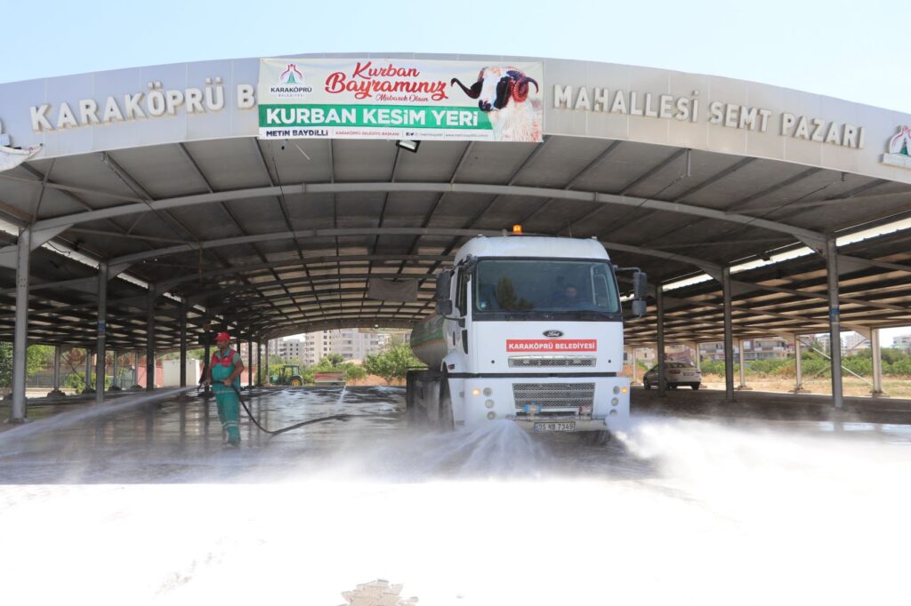 Karaköprü’de kurban bayramı hazırlıkları sürüyor
