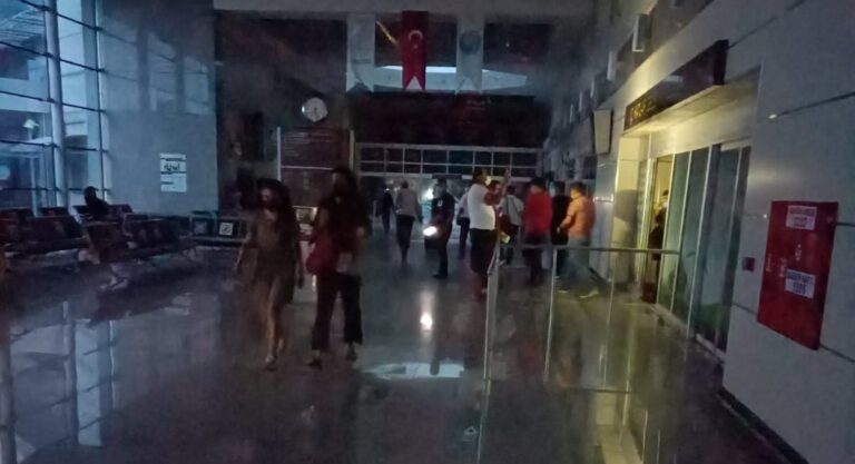 Şanlıurfa Havalimanı’nda elektrik göstergesinin görünümü ortaya çıktı