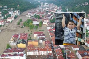 Urfa’dan giden 5 yaşındaki Emre selde kayboldu