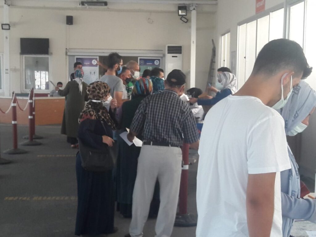 Şanlıurfa’da Vakalar artınca vatandaşlar aşıya koştu