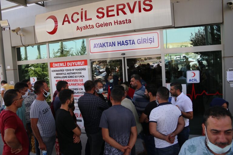 Birecik’te hastanede maske takmama kavgasında 5 gözaltı