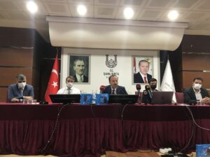 Şanlıurfa’da Kovid-19 aşısı olan gençlere verilecek hediyeler için üçüncü kura çekildi