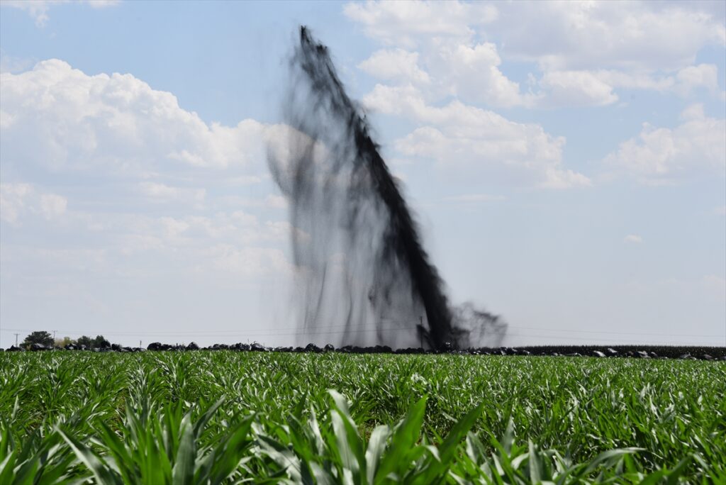 Şanlıurfa’da BOTAŞ petrol boru hattı patladı