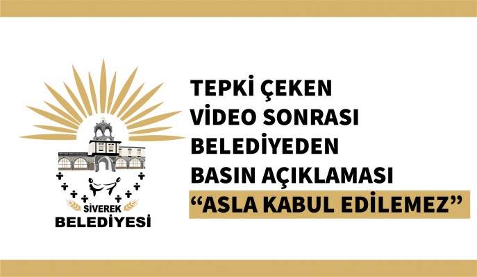 Siverek Belediyesi’nden açıklama geldi