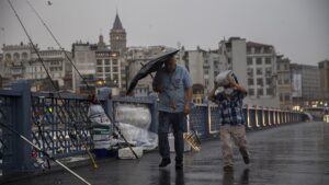 Türkiye’de temmuz yağışları geçen yıla göre yüzde 35 arttı