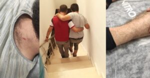 Ceylanpınar’da Polis kapısını yanlışlıkla çalan bilişimciyi darp etti